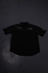 DS070 designs black embroidered logo uniforms  trailer industry companies  uniforms  maintenance  detail view-9
